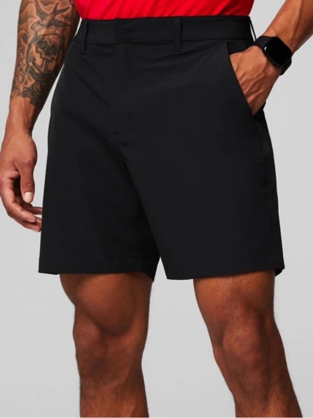 BNWT Fabletics Black The Only Tech Short